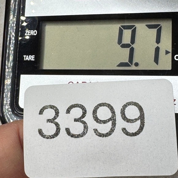 Distressed Leather Woven Embossed Belt Silver Buckle Brown Well Worn Size 50 - Picture 8 of 15